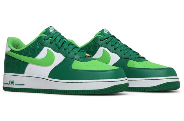 Men's Air Force 1 Low Green Shoes 0247